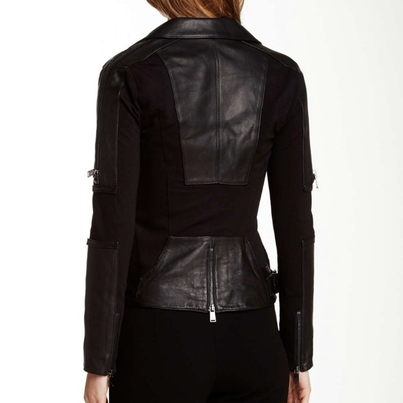 Ponte Leather Moto Jacket - Picture 2 of 6